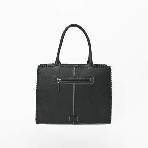 ADBGA883 American Darling Embroidered Genuine Leather Western Tote Bag