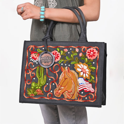 ADBGA921 Tote Genuine Leather Women Bag