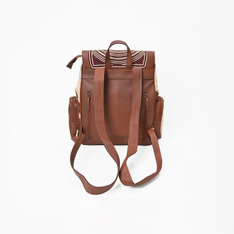 ADBGA989 Backpack Hand-tooled Genuine Leather women bag western Bag