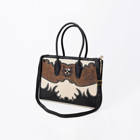 ADBGM842 Genuine Leather Studded Western Tote by American Darling