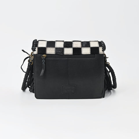 ADBGM861 Crossbody Hair on Genuine Leather Women Bag
