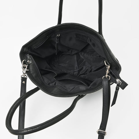 ADBGM964 American Darling Hair On Hide & Genuine Leather Studded Tote