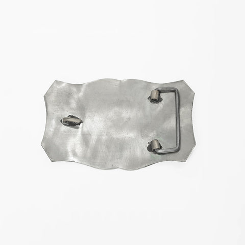 ADBKV107 American Darling German Silver Horseshoe Western Belt Buckle