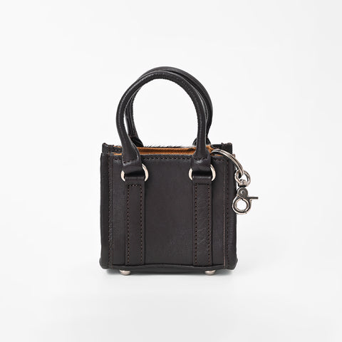 ADCHM109 American Darling Genuine Leather Mini Tote Bag Charm