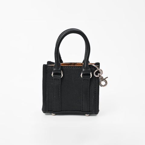 ADCHM109 American Darling Genuine Leather Mini Tote Bag Charm