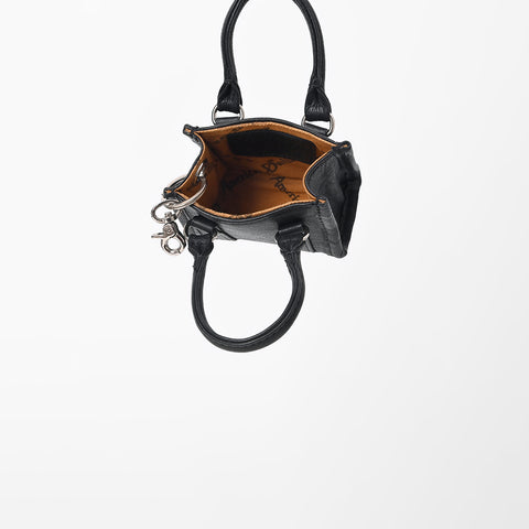 ADCHM109 American Darling Genuine Leather Mini Tote Bag Charm