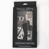 ADWAM130 Beautifully Hair-On Genuine Leather I watch Strap Unisex