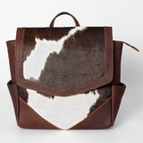 LC-ADBG845A Backpack Hair On Genuine Western Leather Women Bag