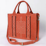 ADBGA607 Tote Genuine Western Suede Leather women bag
