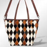 LC-ADBG533 Tote Hair On Genuine Western Leather Women Bag