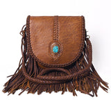 LC-ADBGM262 Messenger Genuine Western Leather Women Bag