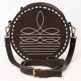 ADBGA620 Canteen Genuine Western Suede Leather women bag