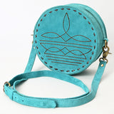 ADBGA620 Canteen Genuine Western Suede Leather women bag