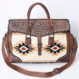 ADBG516P Duffel Genuine Western Leather Women Bag