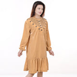 ADDR005 Fabric Women shirt Jacket Dress Tunic Ladies Girl Top