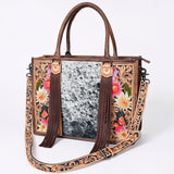 LC-ADBG230 Tote Hand Tooled Genuine Western Leather Women Bag