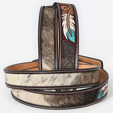 ADBLF268 Genuine American Leather Belt Men and Women