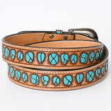 LC-ADBLF126 Genuine American Leather Belt Men and Women