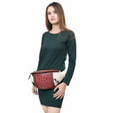 LC-ADBG1441 Fanny Pack Genuine Western Leather Women Bag