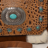 ADBG1388C Crossbody Genuine Western Leather Women Bag