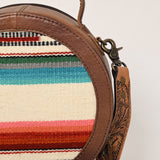 LC-ADBG1391B Canteen Genuine Western Leather Women Bag