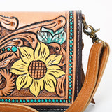 LC-ADBGM169 Organiser Genuine Western Leather Women Bag Freda