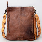 ADBG464BRW Chaps Bag Genuine Western Leather Women Bag