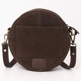 ADBGA620 Canteen Genuine Western Suede Leather women bag