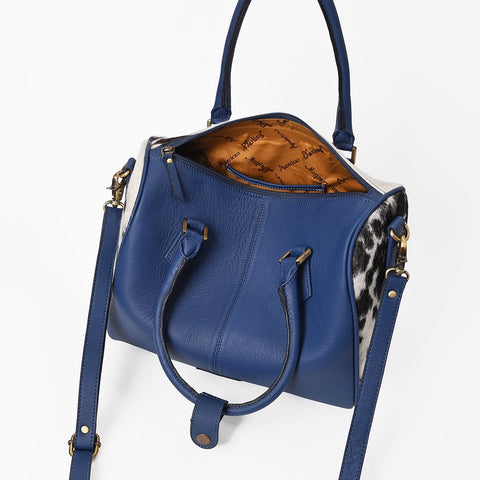 ADBGA1455NFR American Darling Genuine Cowhide Leather Wrangler Speedy Bag