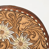 LC-ADBG1433 Taco Hand Tooled Genuine Western Leather Women Bag