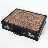 ADBGZ936 Jewelry Case Genuine Western Leather Women Bag