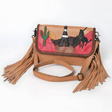 ADBGM720 Crossbody Genuine Leather women bag western Bag