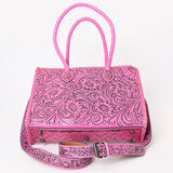 ADBG1131C Tote Hand Tooled Genuine Western Leather Women Bag