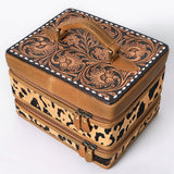 ADBGA454 Jewelry Case Genuine Western Leather Women Bag