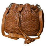 SWL105 Bucket Genuine Leather women bag western Bag