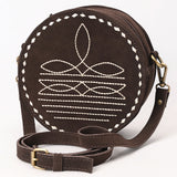 ADBGA620 Canteen Genuine Western Suede Leather women bag