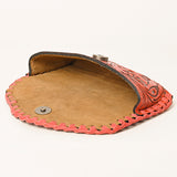 ADBG1203 Hand-Tooled Leather Sunglass Case - Floral Western Design by American Darling