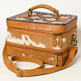 ADBGA454 Jewelry Case Genuine Western Leather Women Bag