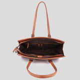 LC-ADBGM389A Tote Genuine Western Leather Women Bag