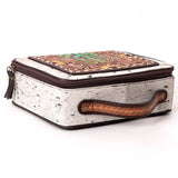 LC-ADBGA300 Jewelry Case Genuine Western Leather Women Bag Jane