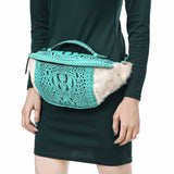 LC-ADBG1441 Fanny Pack Genuine Western Leather Women Bag
