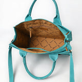 ADBGA607 Western Tote Bag-Genuine Leather with Hand-Stitched Detailing