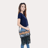 ADBG1256 Clear Bag Genuine Western Leather Women Bag