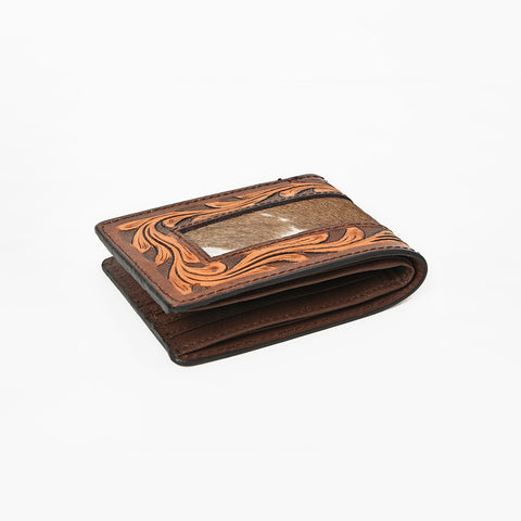 BEBGM165-Western Leather Wallet