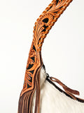 LC-ADBG803 Hobo Hair On Genuine Western Leather Women Bag Annie