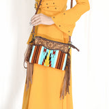 LC-ADBGZ183 Crossbody Genuine Western Leather Women Bag Becca