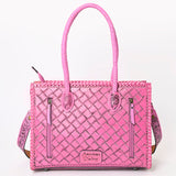 ADBG1131C Tote Hand Tooled Genuine Western Leather Women Bag