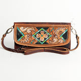 LC-ADBGM102 Wallet Genuine Western Leather Women Bag