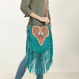 LC-ADBGA431 Messenger Genuine Western Leather Women Bag