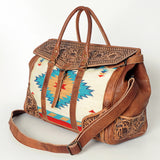 LC-ADBG588 Duffel Genuine Western Leather Women Bag